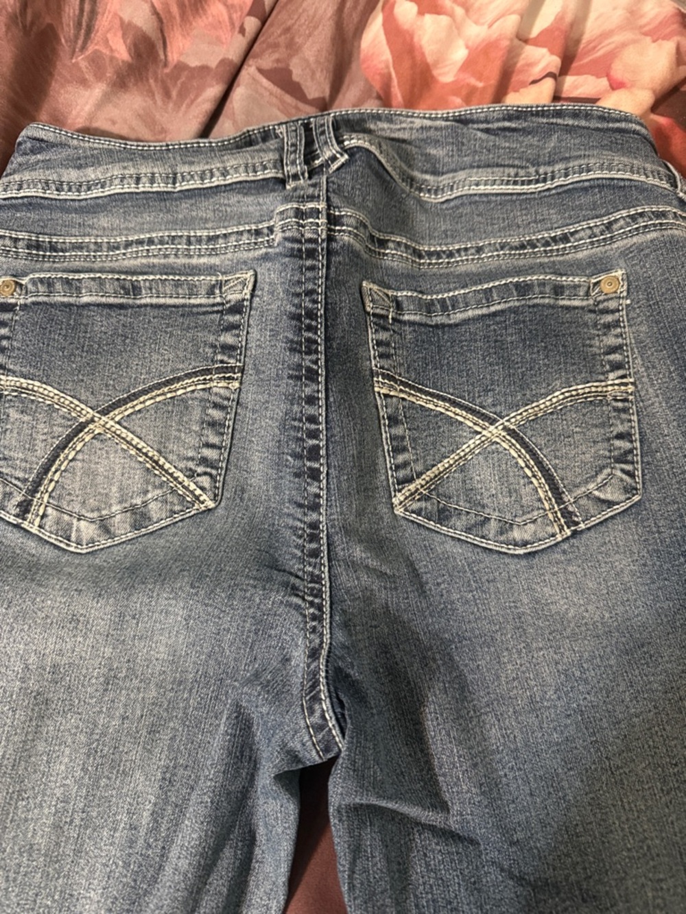 Wallflower Light Blue Skinny Stretch Jeans - Picture 3 of 4